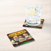 ヒルクラブ越え スクエアペーパーコースター (インサイチュ)