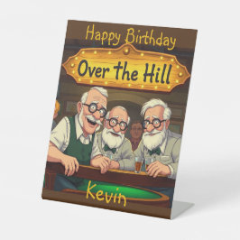 ヒルクラブ越え 台座サイン