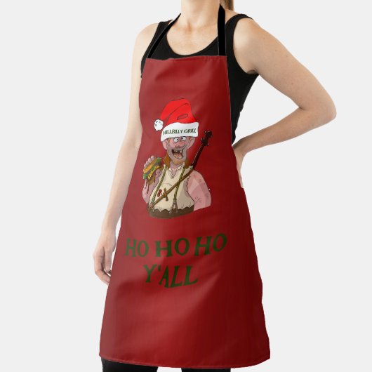 ヒルクールビリーでクリスマスデンマークのエプロンを焼け! エプロン (インサイチュ)