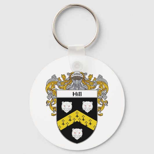 ヒルコート・オブ・アームズ（マントル） キーホルダー (正面)