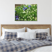 ヒルサイドオブアーリー春の花景観 キャンバスプリント (インサイチュ (寝室))