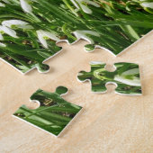 ヒルサイドオブアーリー春の花景観 ジグソーパズル (側面)