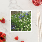 ヒルサイドオブアーリー春の花景観 スタンダードカクテルナプキン (インサイチュ)