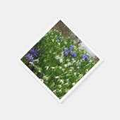 ヒルサイドオブアーリー春の花景観 スタンダードカクテルナプキン (角)