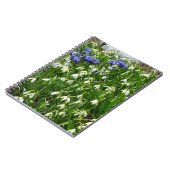 ヒルサイドオブアーリー春の花景観 ノートブック (左側)