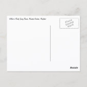 ヒルサイドオブアーリー春の花景観 ポストカード (裏面)