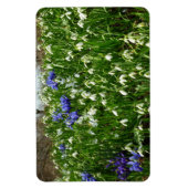 ヒルサイドオブアーリー春の花景観 マグネット (縦)