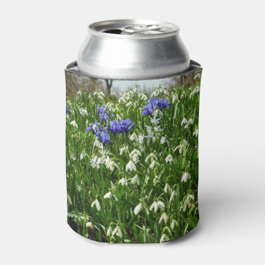 ヒルサイドオブアーリー春の花景観 缶クーラー (缶正面)