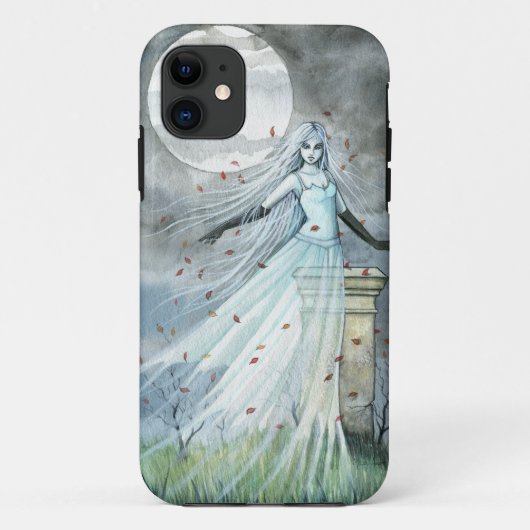 ヒルサイドゴーストの超常現象ゴシックファンタジーアート Case-Mate iPhoneケース (裏面)
