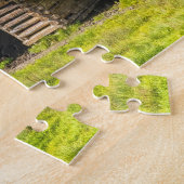 ヒルサイドシャックビューオブマウンテンズ&フォレスト ジグソーパズル (側面)