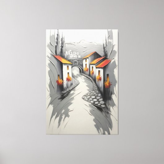 ヒルサイドビレッジパスウェイ キャンバスプリント (正面)