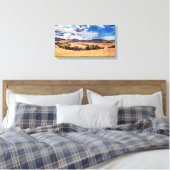 ヒルサイド調和 キャンバスプリント (インサイチュ (寝室))