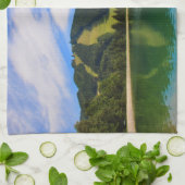 ヒルシェンコゲル夏-水反射 キッチンタオル (折り畳み)