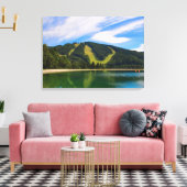 ヒルシェンコゲル夏-水反射 キャンバスプリント (インサイチュ (リビング))