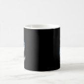 ヒルスノーボードの冬のスノのスリルのために コーヒーマグカップ (中央)