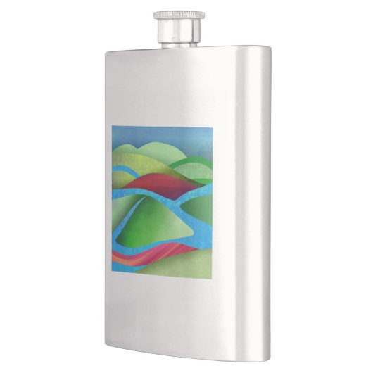 ヒルズオンアイス フラスク (左)