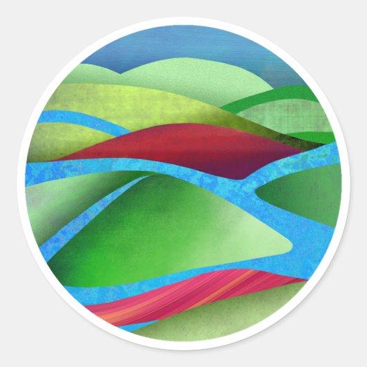 ヒルズオンアイス ラウンドシール (正面)