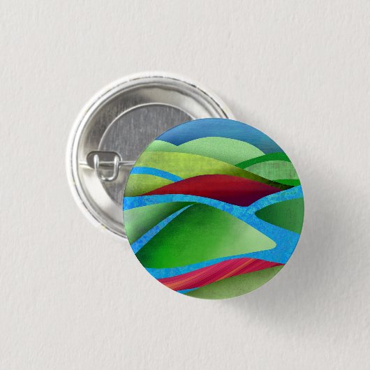 ヒルズオンアイス 缶バッジ (正面&裏面)