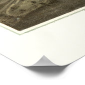 ヒルズデールMIパノラママップ – 1866 ポスター (角)