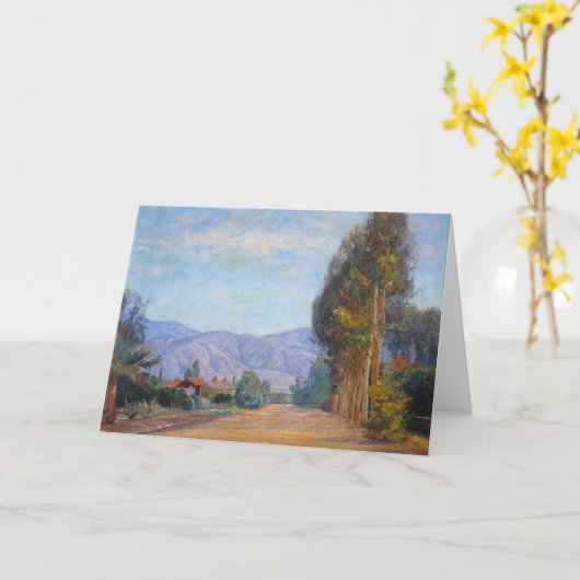 ヒルズニアレッドランズ(カリフォルニア州) | セオドアのクレメントの尖塔 カード (黄色い花)