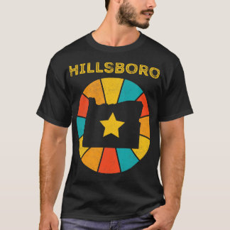 ヒルズボロオレゴンヴィンテージ動揺してお土産1 Tシャツ