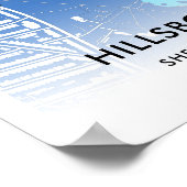 ヒルズボロースタジアムポスター – シェフィールドのホーム ポスター (角)