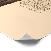 ヒルズボロNHパノラママップ – 1884 ポスター (角)