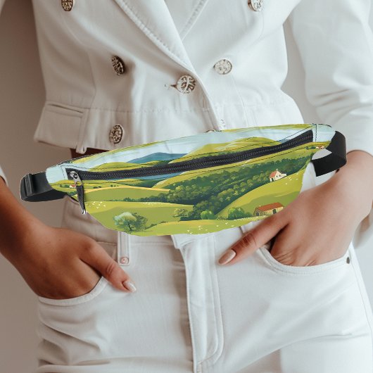 ヒルズランドスケープハイキングアウトドア ファニーパック