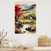 ヒルソンヘブン水彩物語 ポスター (キッチン)