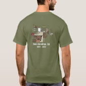 ヒルダのコーヒーショップTシャツ Tシャツ (裏面)