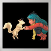 ヒルダ小枝は繊細なtouchとキュートな贈り物である ポスター (正面)