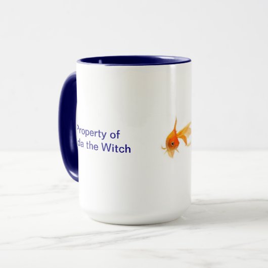 ヒルダ悪賢い魔法使いのコーヒー・マグ マグカップ (正面左)