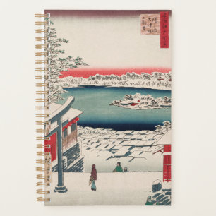 ヒルトップスノービューヴィンテージ浮世絵ア日本のート プランナー手帳
