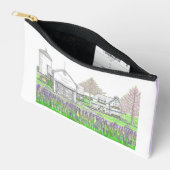 ヒルトップファームアクセサリーバッグ アクセサリーポーチ (見開き)