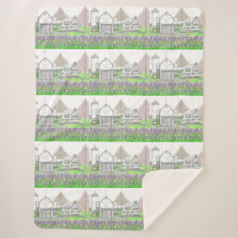 ヒルトップファームシェルパブランケット シェルパブランケット