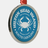 ヒルトンヘッドアイランドカニ メタルオーナメント (右)