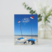 ヒルトンヘッドアイランドコーストからのメリークリスマス ポストカード (スタンド正面)