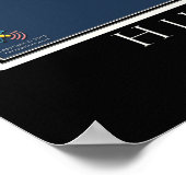 ヒルトンヘッドアイランドサウスカロライナ衛星ポスター ポスター (角)