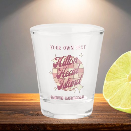 ヒルトンヘッドアイランドサウスカロライナ ショットグラス