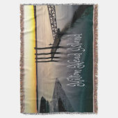 ヒルトンヘッドアイランドサウスカロライナ スローブランケット (正面縦)