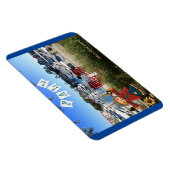 ヒルトンヘッドアイランドシーパインズマリーナ秋カカシュロー マグネット (右側)