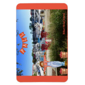 ヒルトンヘッドアイランドシーパインズマリーナ秋カカシュロー マグネット (縦)