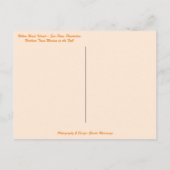 ヒルトンヘッドアイランドハーバータウンマリーナハロー秋 ポストカード (裏面)