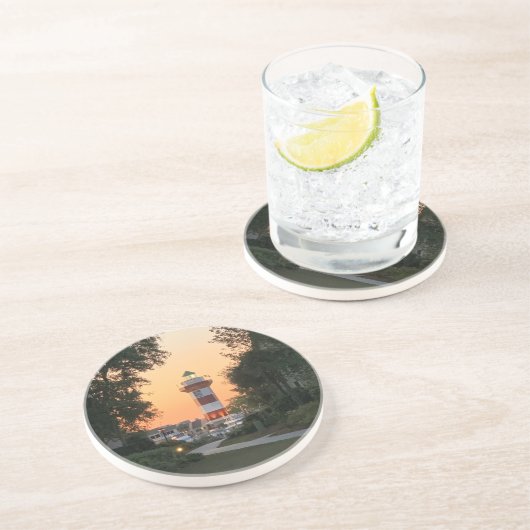 ヒルトンヘッドアイランドハーバータウンライトハウス コースター (側面)