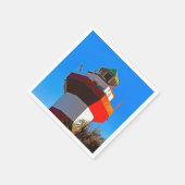 ヒルトンヘッドアイランドハーバータウンライトハウス スタンダードカクテルナプキン (角)