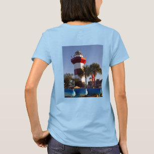 ヒルトンヘッドアイランドライトハウスアンドいかりTシャツ Tシャツ