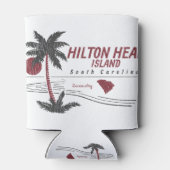 ヒルトンヘッドアイランドローカントリー 缶クーラー (裏面)