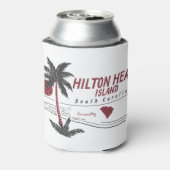 ヒルトンヘッドアイランドローカントリー 缶クーラー (缶裏面)