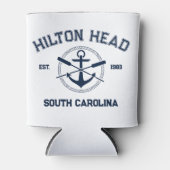 ヒルトンヘッドアイランドSCネイビークロストオールいかり 缶クーラー (正面)