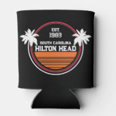ヒルトンヘッドサウスカロライナ – レトロヴィンテージ60s 缶クーラー (裏面)